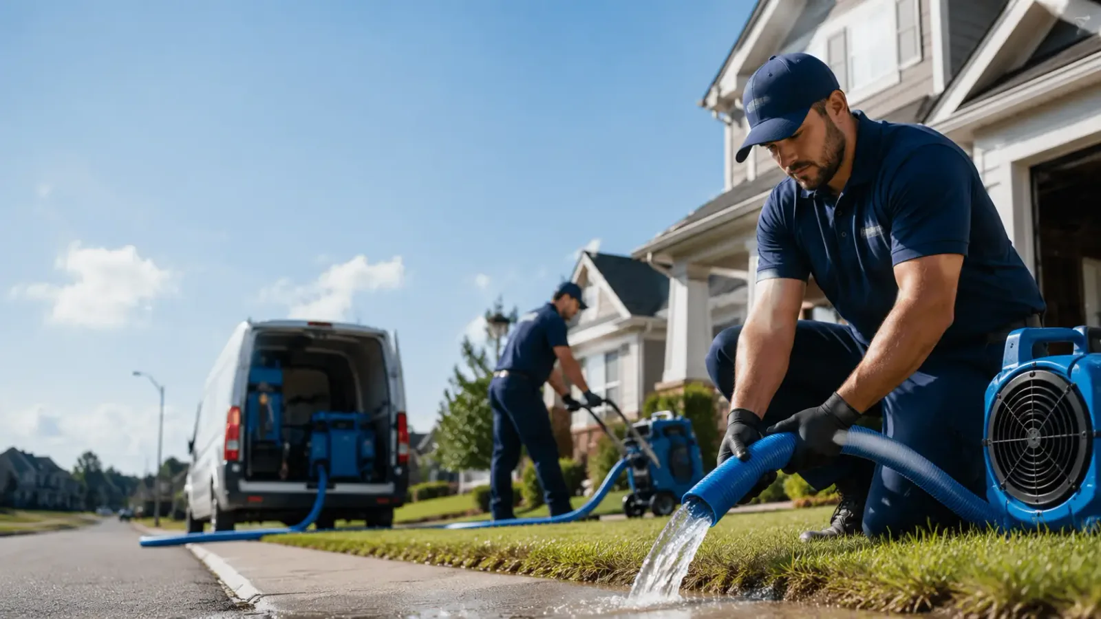 Flood Damage Restoration in Mantador, ND